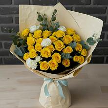 Букет цветов из:  Розы в Карабаш Республики Татарстан