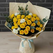 Букет цветов из:  Розы в Карабаш Республики Татарстан