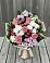 Букет цветов из: Альстромерии, Гвоздики, Розы и Хризантемы в Карабаш Республики Татарстан