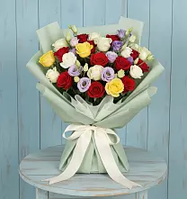 Букет цветов из:  Розы в Карабаш Республики Татарстан