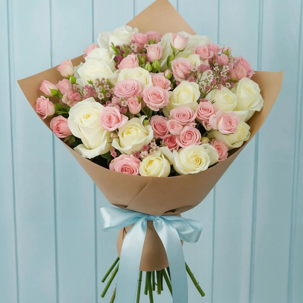 Букет цветов из: Розы в Карабаш Республики Татарстан