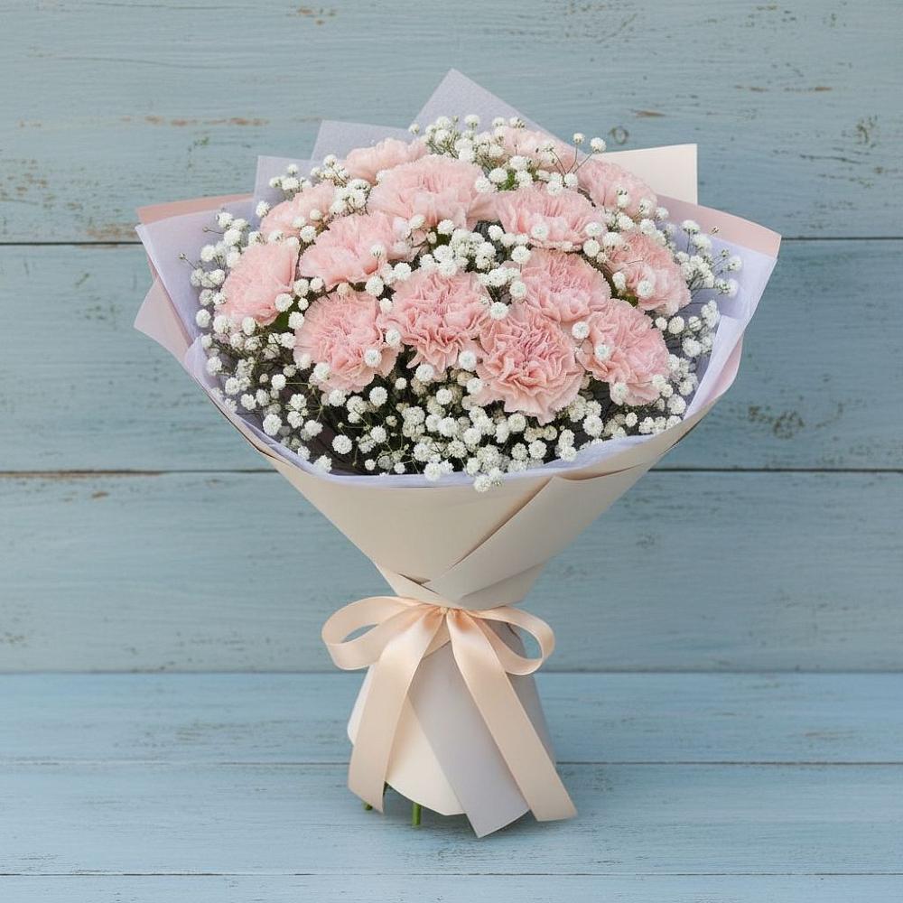 Букет цветов из: Гвоздики в Карабаш Республики Татарстан