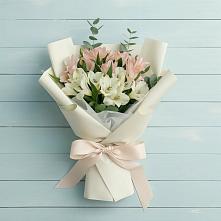Букет цветов из:  Альстромерии в Карабаш Республики Татарстан