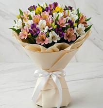 Букет цветов из:  Альстромерии в Карабаш Республики Татарстан