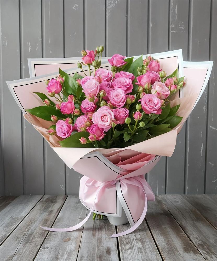 Букет Розовый кустик в Карабаш Республики Татарстан