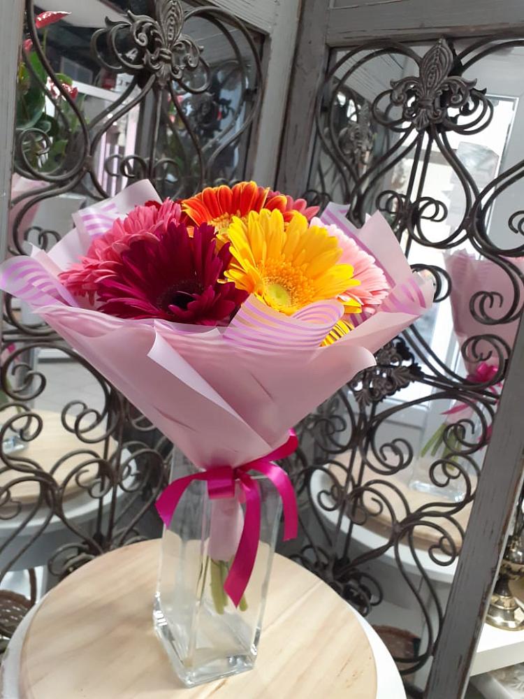 Букет цветов из: Герберы в Карабаш Республики Татарстан