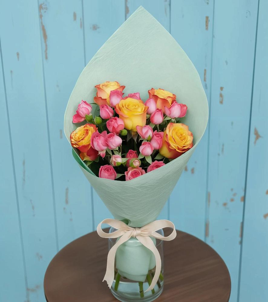 Букет цветов из: Розы в Карабаш Республики Татарстан