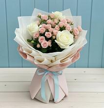 Букет цветов из:  Розы #REPLACE_PRED# Карабаш Республики Татарстан