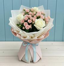 Букет цветов из:  Розы в Карабаш Республики Татарстан
