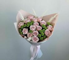 Букет цветов из:  Розы и Хризантемы #REPLACE_PRED# Карабаш Республики Татарстан