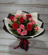 Букет цветов из:  Розы #REPLACE_PRED# Карабаш Республики Татарстан