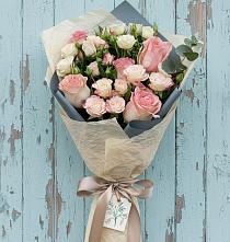 Букет цветов из:  Розы #REPLACE_PRED# Карабаш Республики Татарстан
