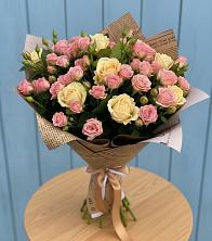 Букет цветов из:  Розы в Карабаш Республики Татарстан