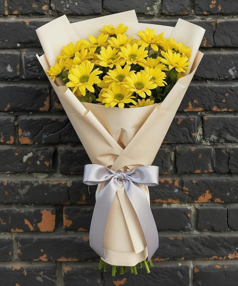 Букет цветов из: Хризантемы в Карабаш Республики Татарстан