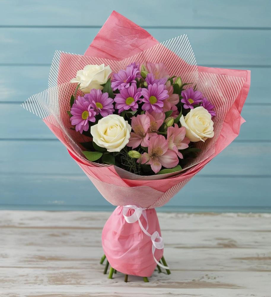 Букет цветов из: Герберы в Карабаш Республики Татарстан