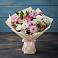 Букет цветов из: Хризантемы, Альстромерии и Розы в Карабаш Республики Татарстан